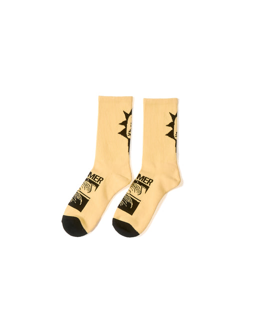 FORMER MERCHANDISE GLEAM SOCK SAFFRON