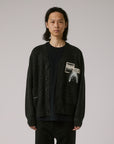 FORMER MERCHANDISE AG CARDIGAN BLACK