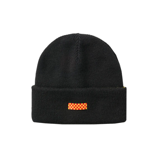 Vans Skate Andrew Allen Reversible Beanie Black Yellow - ARROW & BEAST