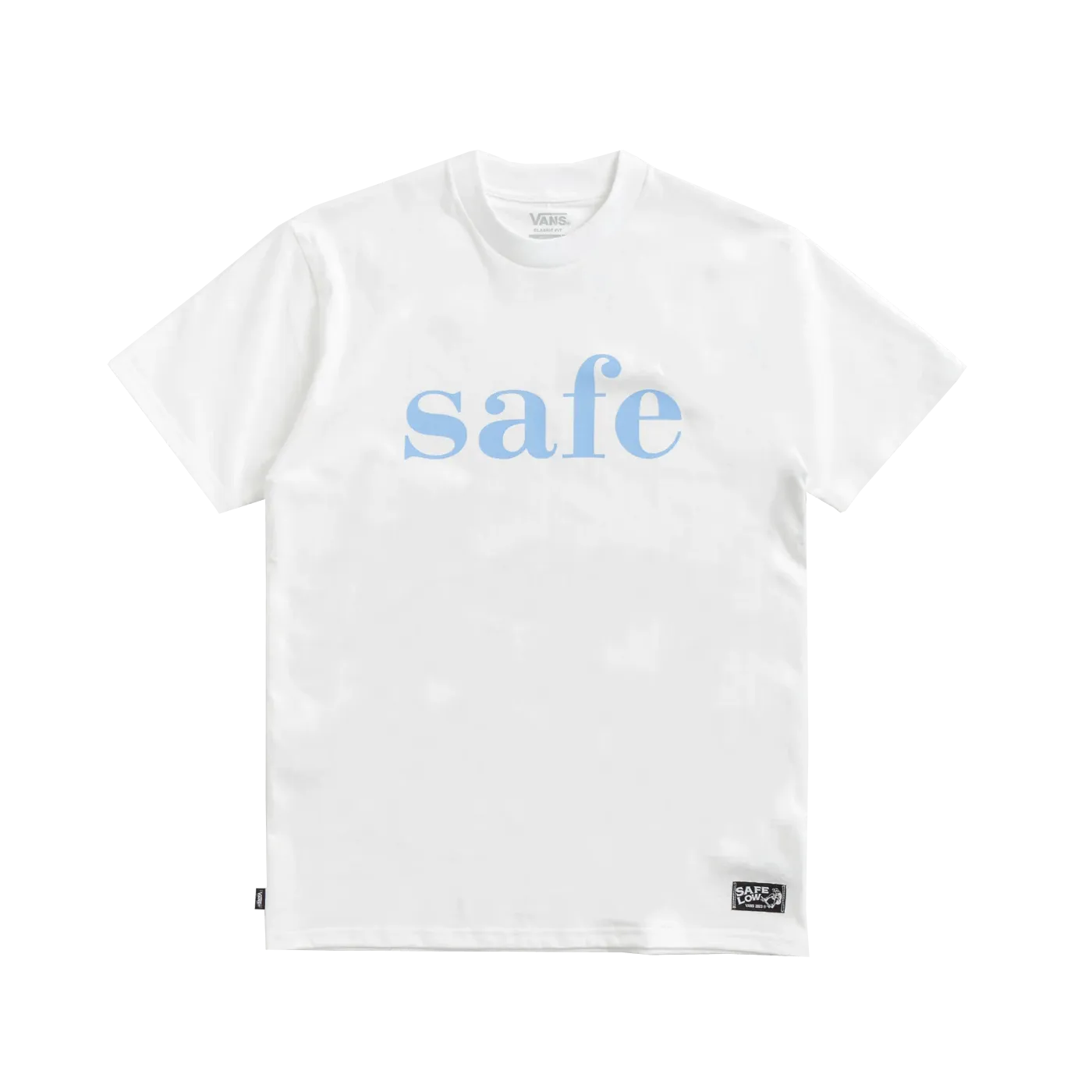 Vans Skate Safe Low Tee White