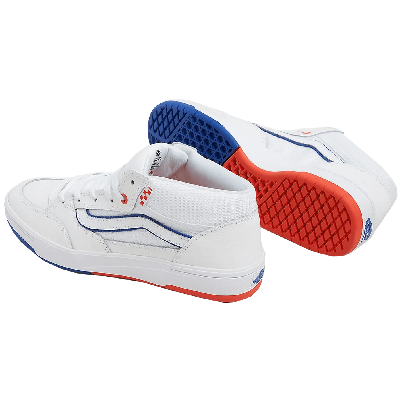 Vans Skate Zahba Mid White Red Blue VN0A2Z3TWTM – ARROW & BEAST