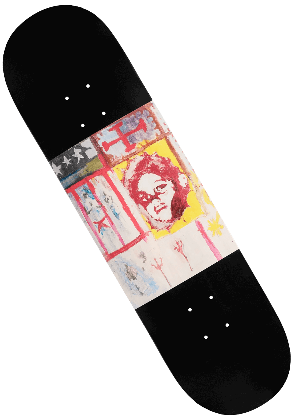 Violet Troy Gipson Inset Dipped Deck Black