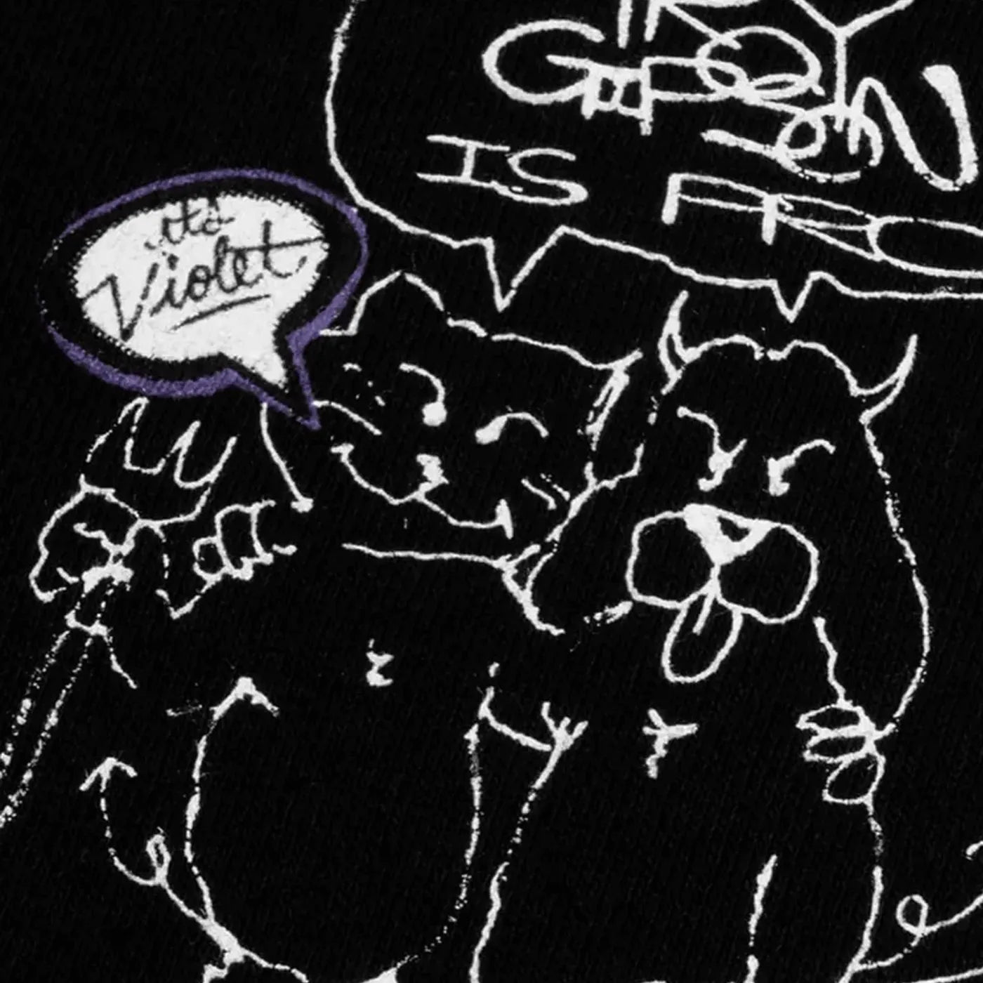 Violet Troy Gipson Pro Tee Black