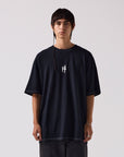 FORMER MERCHANDISE SKEWER OVERSIZED T-SHIRT BLACK