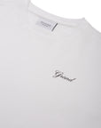 GRAND Collection Grand Script Tee White