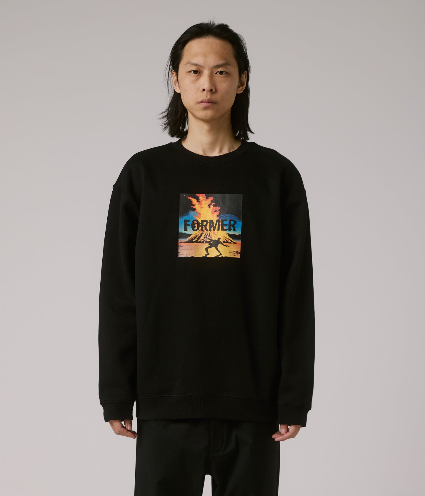 FORMER MERCHANDISE EVERLAST CREW BLACK