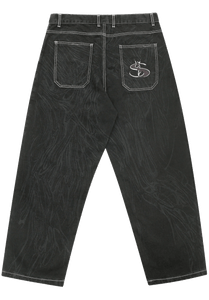 Yardsale - Ripper Jeans (Contrast Black)