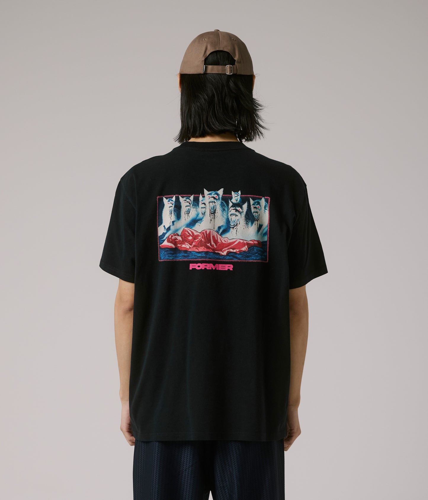 FORMER MERCHANDISE THEATER T-SHIRT BLACK