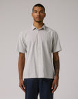 FORMER MERCHANDISE REYNOLDS STRIPE SS SHIRT BONE