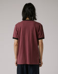 FORMER MERCHANDISE VANISH RINGER T-SHIRT PLUM