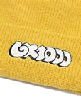 GX1000 – Bubble Beanie – Gelb – 100 % Baumwolle – Hergestellt in Korea – Gelb