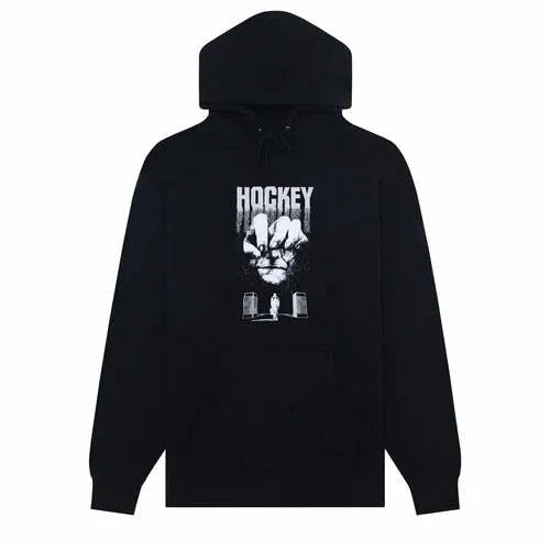 【HOCKEY】DAVE'S ARENA ZIP UP HOODIE BLACK Hockey Dave's Arena Zip Hoodie | Black | The Vines Supply Co