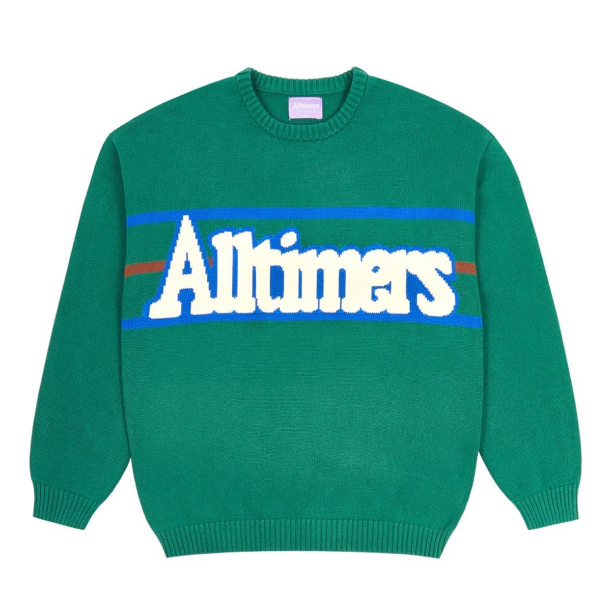 Alltimers - Broadway Knit Sweater - Forest Green