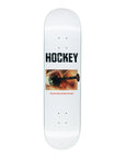 Hockey Skateboards Ben Kadow Breakfast Insanity Deck Blanc