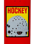 Hockey Skateboards Half Mask Deck Red