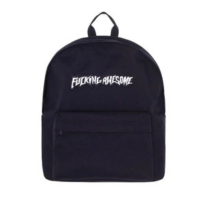 Fucking Awesome Velcro Stamp Backpack Black