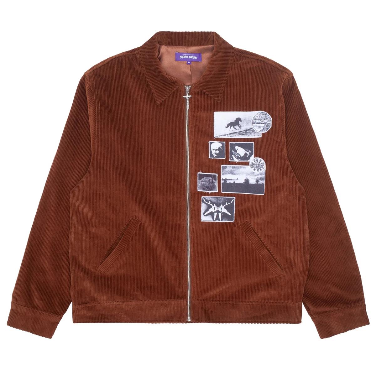 Fucking Awesome - Corduroy Patch Jacket - Brown