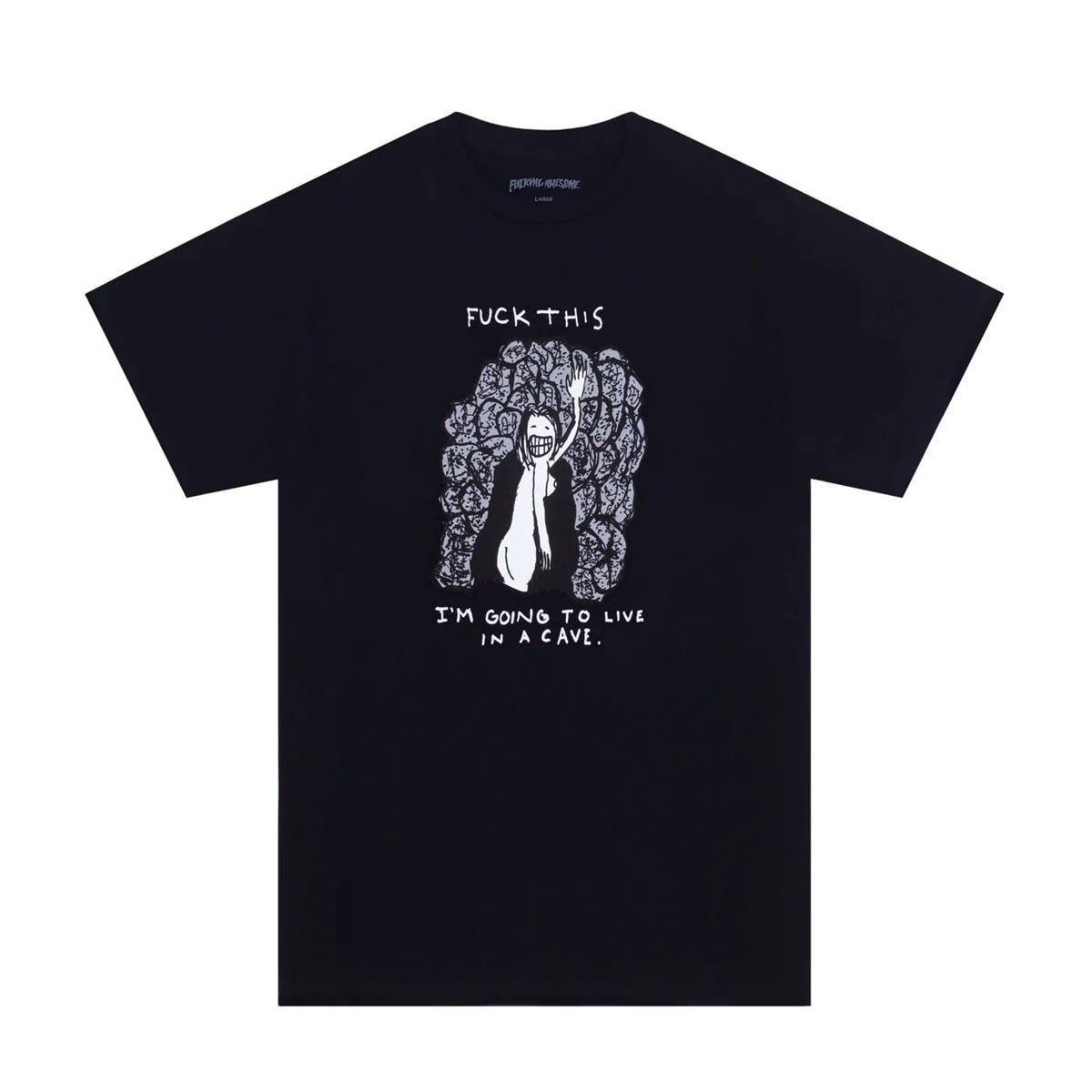Fucking Awesome - Fuck This Tee - Black