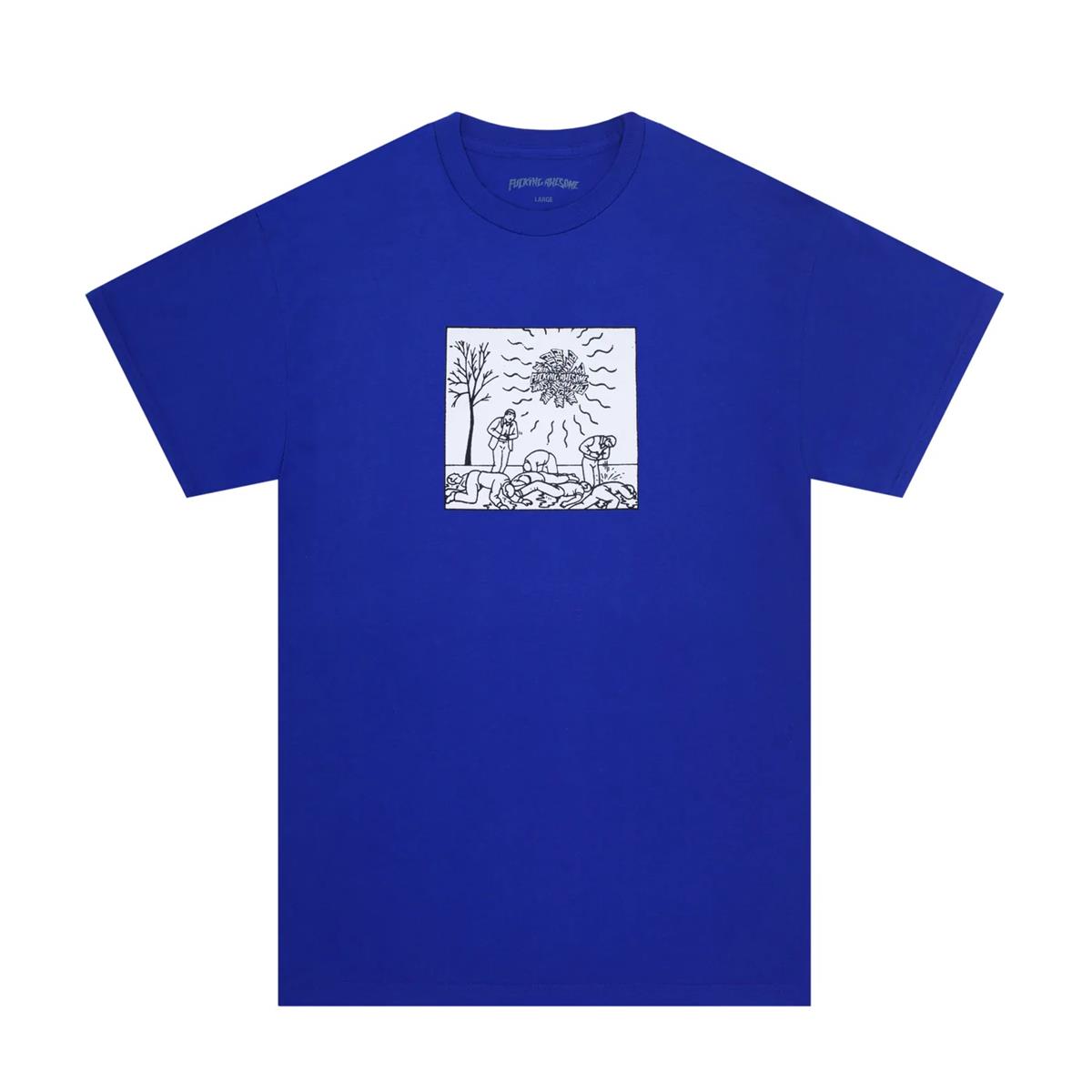 Fucking Awesome US You Them Tee Cobalt