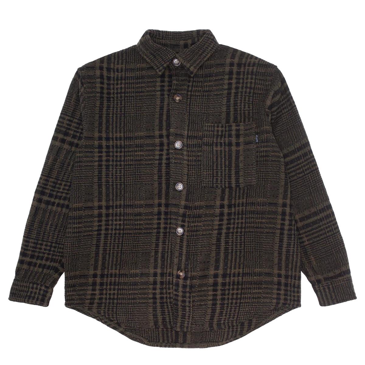 Fucking Awesome - Wood Duck Oversized Flannel Green/Black - Green / Black