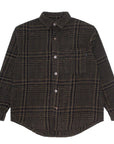 Fucking Awesome - Wood Duck Oversized Flannel Green/Black - Green / Black