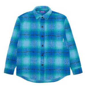 Fucking Awesome - Heavy Flannel Overshirt Blue / Green