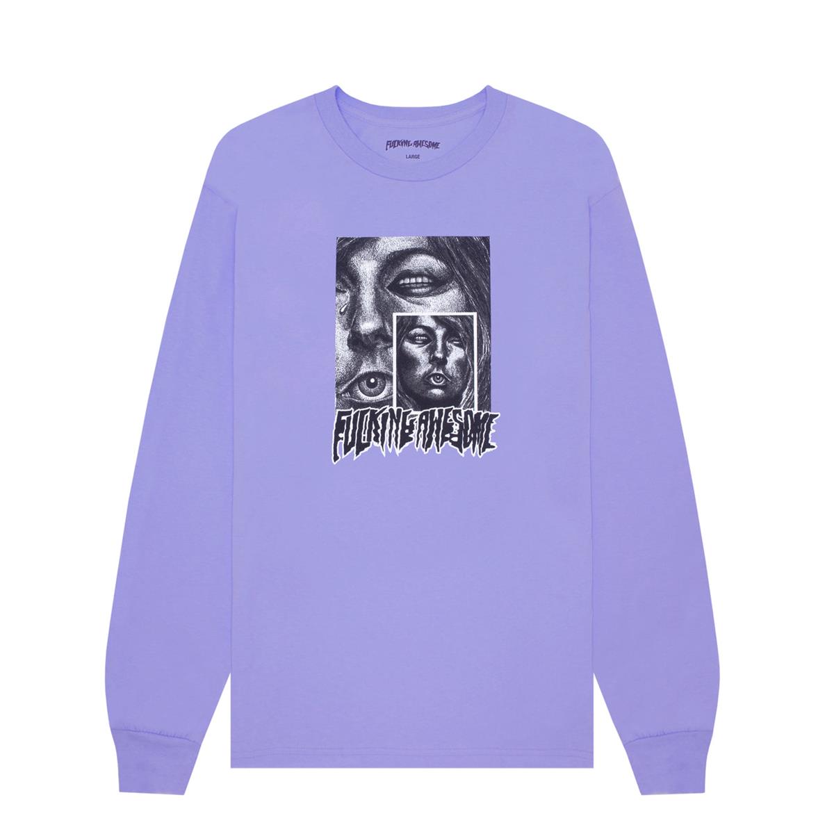Fucking Awesome - Idolize L/s Tee Violet
