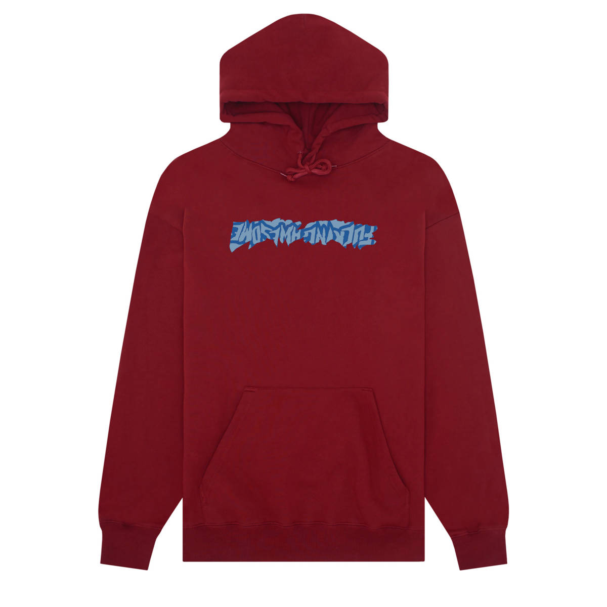 Fucking Awesome - Cut Out Logo Hoodie Red - Red