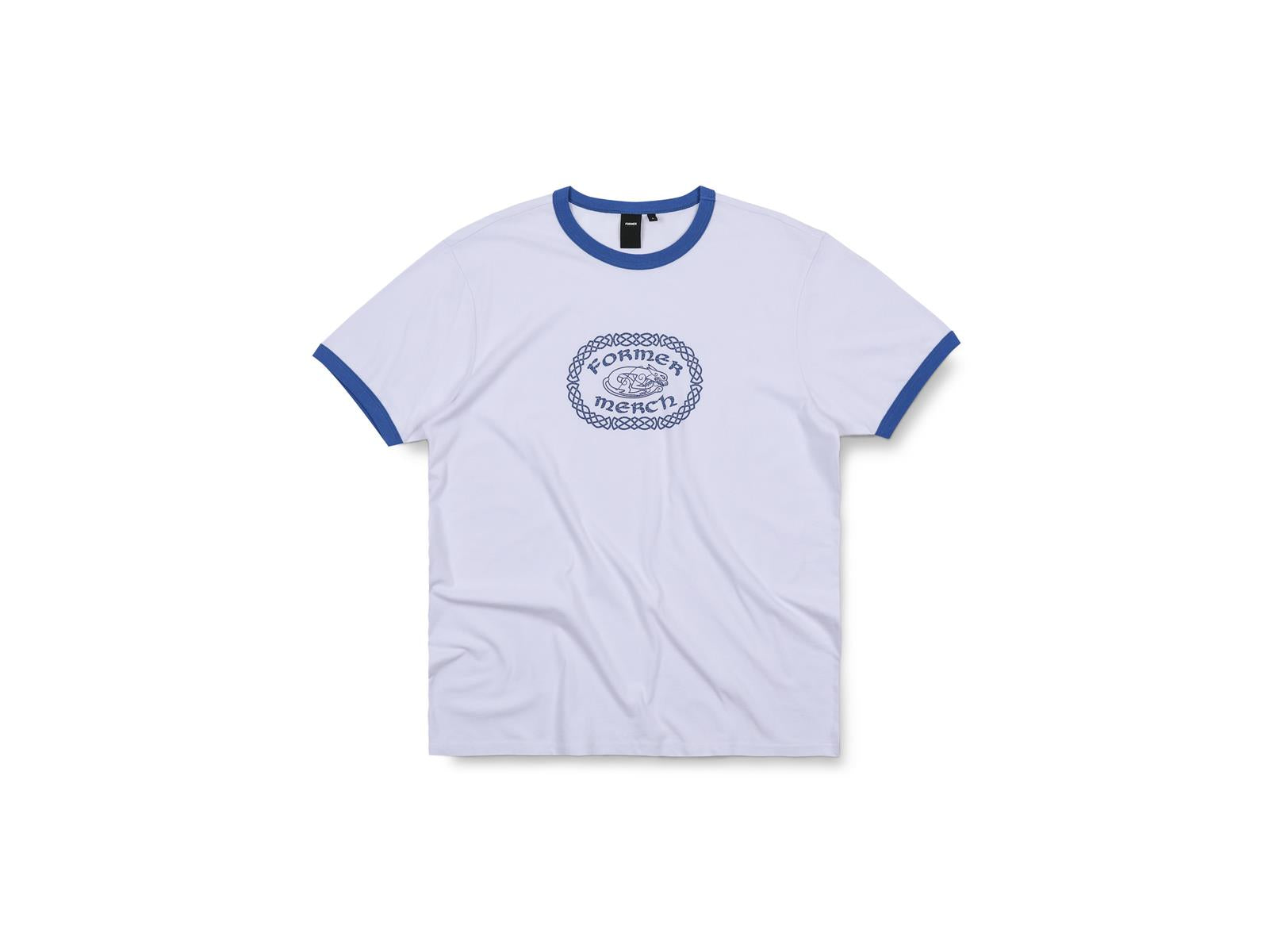 Former Merchandise - CELTIC RINGER T-SHIRT - White Cobalt