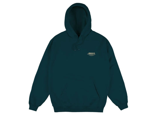 Magenta Skateboards - BOTANIC HOODIE - PETROL BLUE - Petrol Blue - ARROW & BEAST