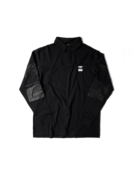 Former - REYNOLDS RUGBY SHIRT - Black - ARROW & BEAST