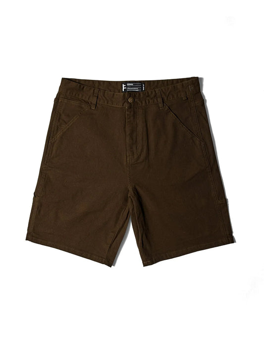 Former - DISTEND WORK SHORT - Cocoa - ARROW & BEAST