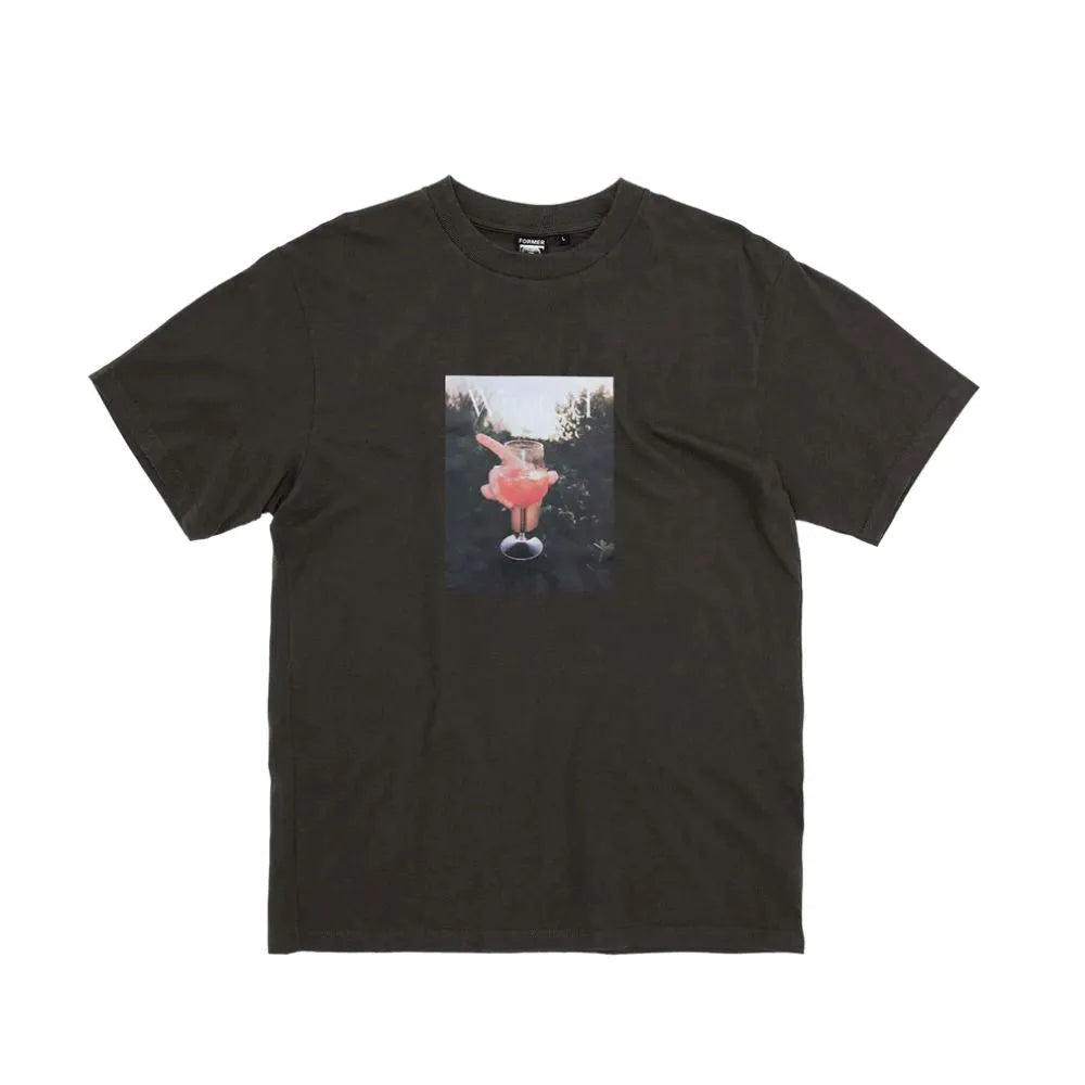 Former - Wasted T-shirt Aged Black - ARROW & BEAST
