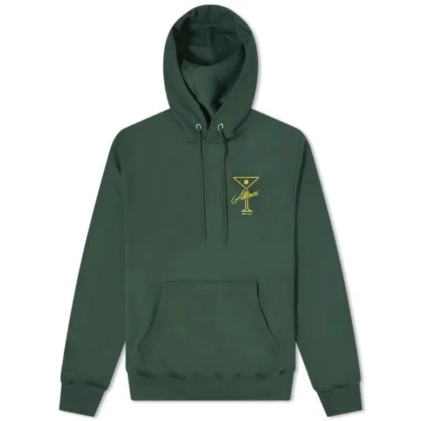 Alltimers League Player Hoody Dark Green - ARROW & BEAST