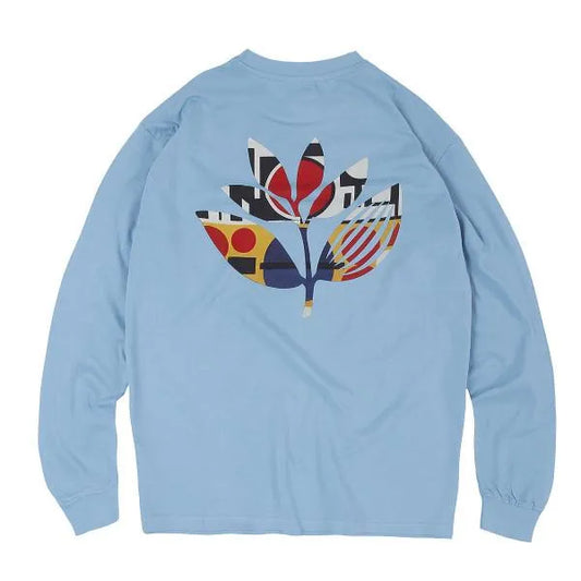 Magenta Skateboards - Shapes Plant L/S light blue - ARROW & BEAST