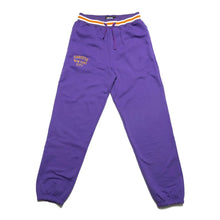 Load image into Gallery viewer, Chrystie NYC Varsity Logo Sweatpants Purple
