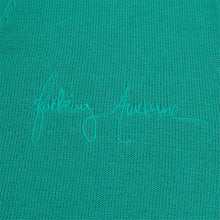 Load image into Gallery viewer, Fucking Awesome - Cursive Cardigan Teal

