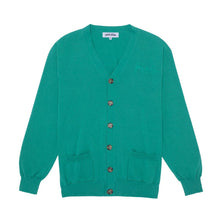 Load image into Gallery viewer, Fucking Awesome - Cursive Cardigan Teal
