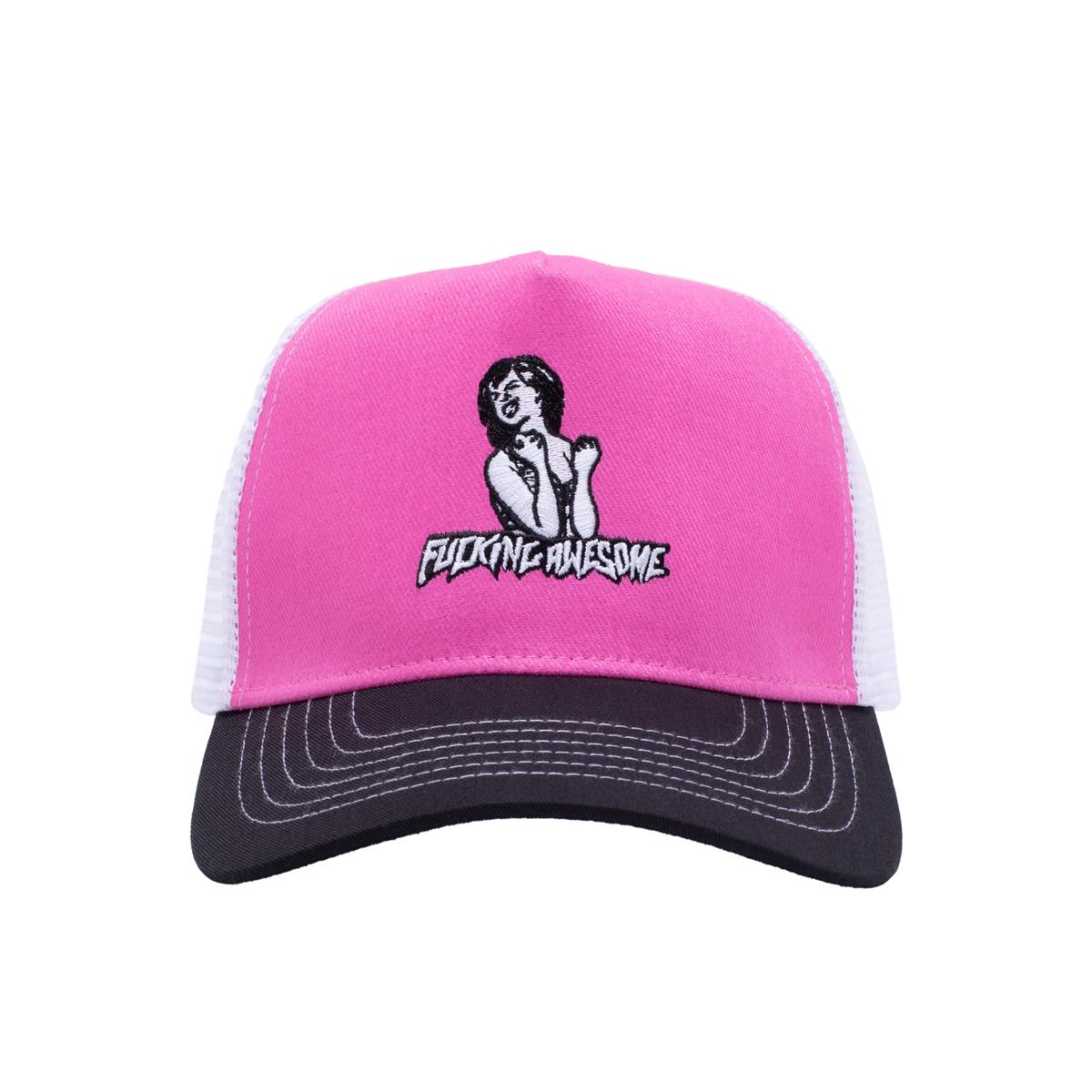 Fucking Awesome - WeGot Power Snapback - Pink/White - ARROW &amp; BEAST