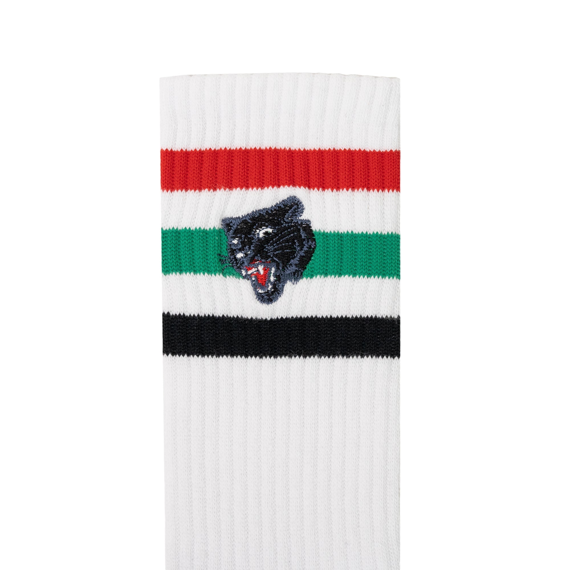 Hardies Hardware - Embroidered Panther Striped Sock