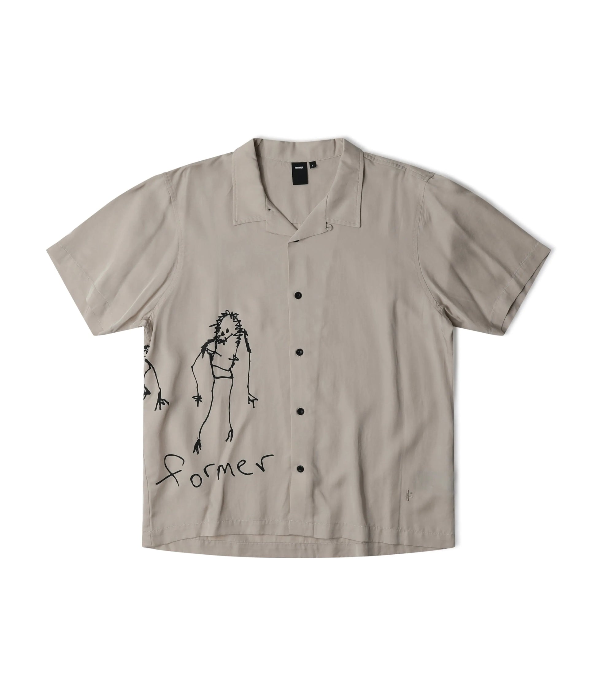 Former Merchandise - MARILYN EMPATHY SS SHIRT Sand - Sand - ARROW & BEAST