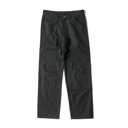 Former Merchandise - DISTEND DOUBLE KNEE PANT Black - Black - ARROW & BEAST