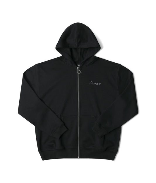 Former Merchandise - STILL LIFE ZIP HOOD Black - Black - ARROW & BEAST