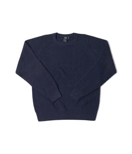 Former Merchandise - CIRCULATE KNIT CREW Navy - Navy - ARROW & BEAST