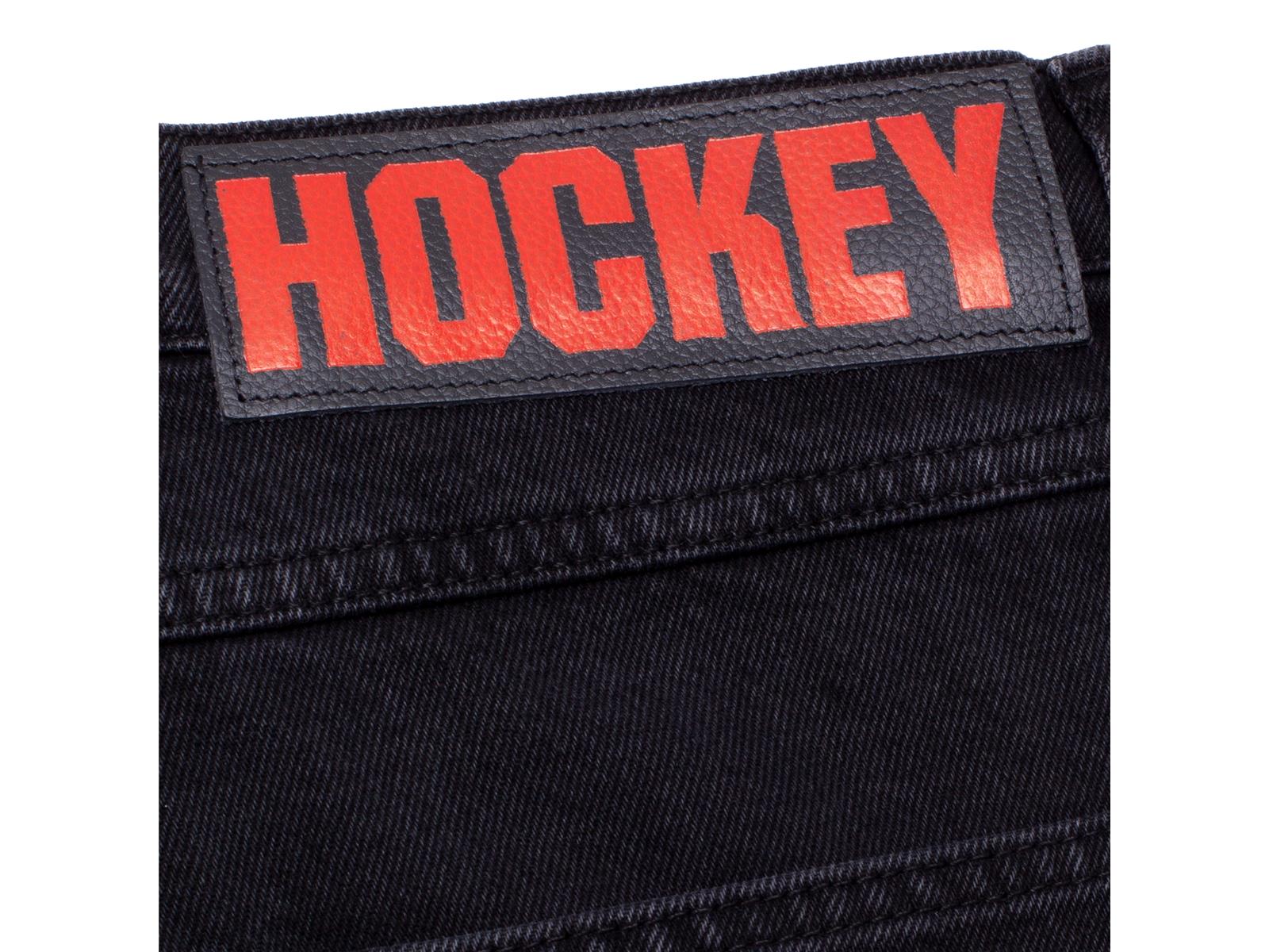 Hockey Skateboards - Hockey Double Knee Jean - Washed Black