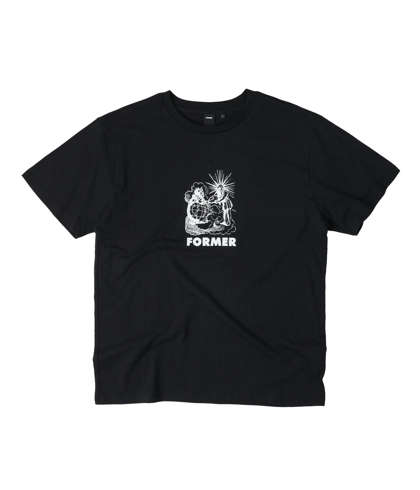 Former - VIRTUOUS T-SHIRT BLACK - BLACK - ARROW & BEAST