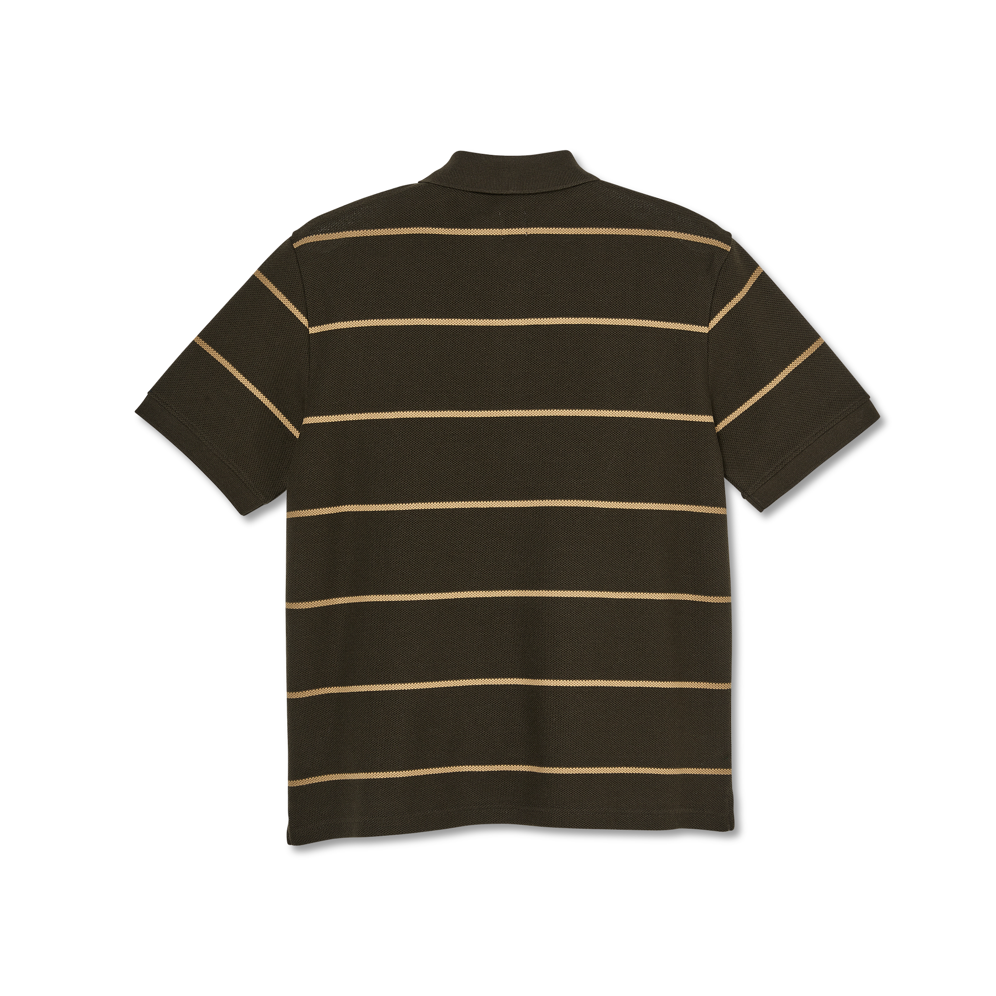 Polar Skate Co. - Stripe Polo Shirt  - Brown