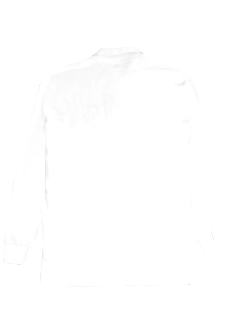 Arrow & Beast x Dickies "Blank Spectrum" LS Polo White - ARROW & BEAST