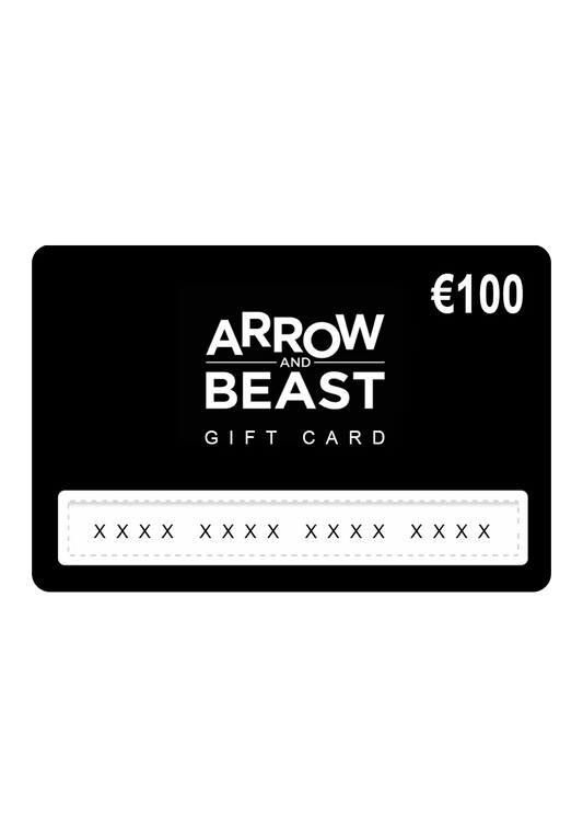 ARROW & BEAST Gift Card 100€ ONLINE + STUTTGART - ARROW & BEAST