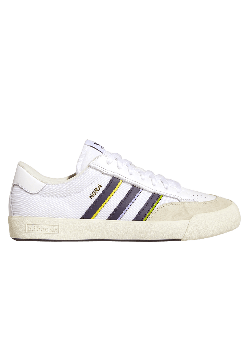 adidas Skateboarding Nora Skate Shoe White ARROW & BEAST